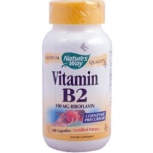 Vitamin B2 supplement capsules